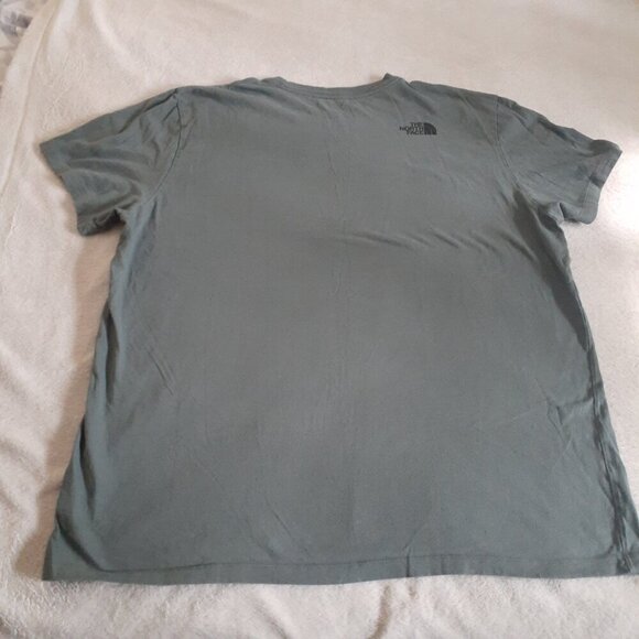 The North Face Men's XXL Spruce Green Cotton T-Shirt - Picture 7 of 11